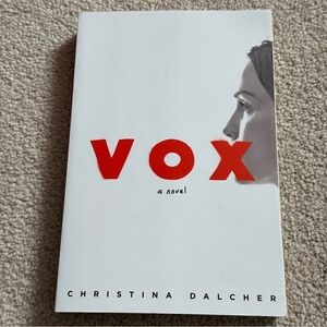 3/$15 VOX, by Christina Dalcher - women’s fiction book novel dystopian